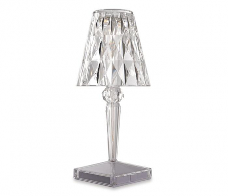 Светильник светодиодный настольный CTL1-USB 3Вт 120лм 5В 2SMD IP20 диммер: 2700-3000К/4000-4500К/6000-6500К ночник прозр. кристалл акрил ФАZА 5040922