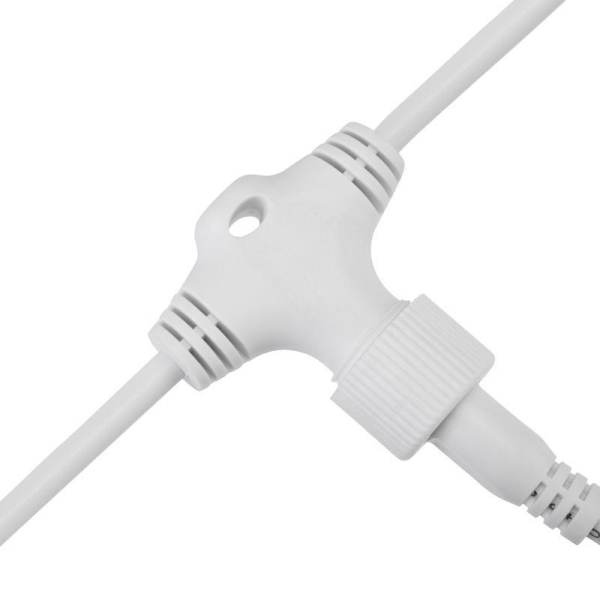 Разветвитель-шина для уличных гирлянд Professional (1 вход 5 выходов) расстояние 100см бел. ПВХ Neon-Night 315-409