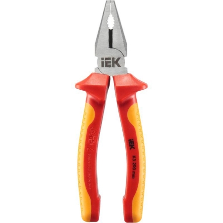 Пассатижи диэлектрические 200мм K3 ARMA2L 3 IEK A2L3-PL20-K3-200
