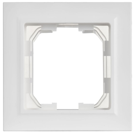 Рамка 1-м BRITE РУ-1-БрАБ-44 IP44 арктич. бел. IEK BR-M12-44-K91