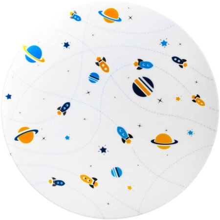 Светильник светодиодный 380х63 24Вт 4000К IP20 1560Лм круг (космос) настенно-потолочный накладной GAUSS 941411224R