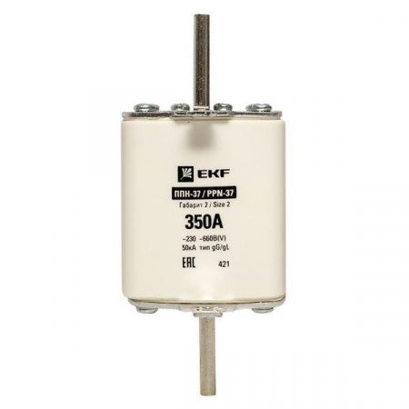 Вставка плавкая ППН-37 400/350А габарит 2 PROxima EKF fus-37/400/350