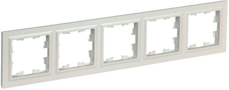 Рамка 5-м BRITE РУ-5-БрЖ жемчуж. IEK BR-M52-K36