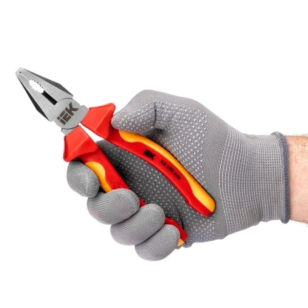 Пассатижи диэлектрические 180мм K3 ARMA2L 3 IEK A2L3-PL20-K3-180