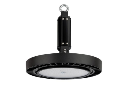 Светильник светодиодный ДСП IB 11 S 100W VW 840 HT BK CL 257х257х155мм 100Вт 4000К IP65 High Bay подвесной с закален. стекл. черн. Русский Свет 16091124339