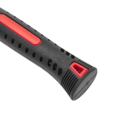 Киянка 225г фибергласовая рукоятка резинов. черн./бел. Kranz KR-12-8152