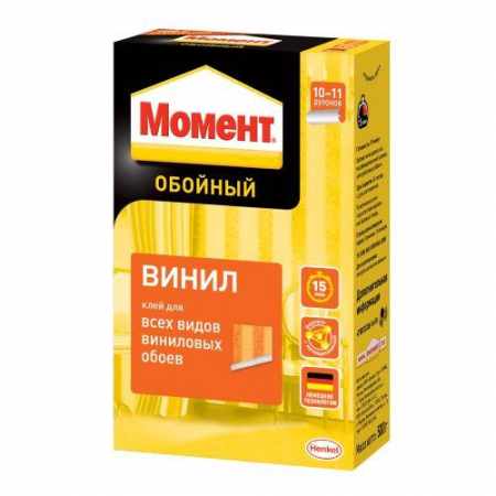 Клей обойный "Момент Винил" 500г Момент Б0034798