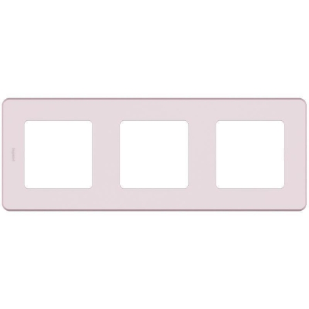 Рамка 3-м Inspiria роз. IEK 673954