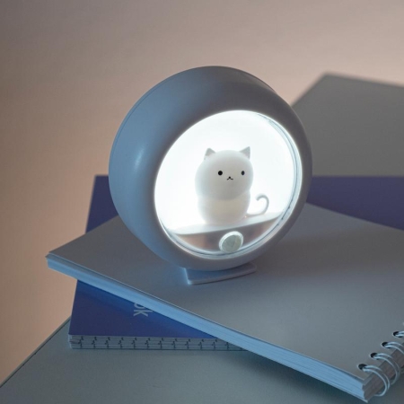 Светильник светодиодный TS8-CAT-SENS 1Вт 6500К IP22 ночник аккумулятор 400мА.ч датчик движения магнитное крепление с клеевым слоем JazzWay 5062016