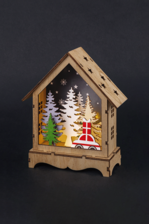 Гирлянда светодиодная "Новогодний домик" 95 052 NGF-D045-03 Navigator 95052