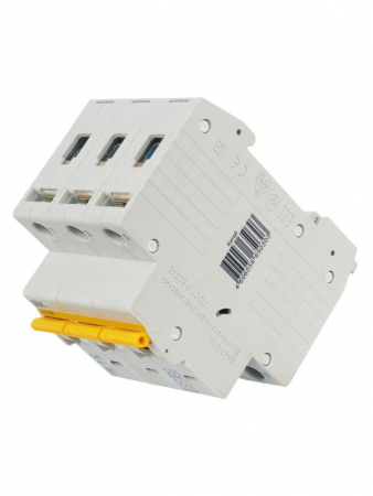 Выключатель автоматический модульный 3п C 40А 6кА ВА47-60M KARAT IEK MVA31-3-040-C