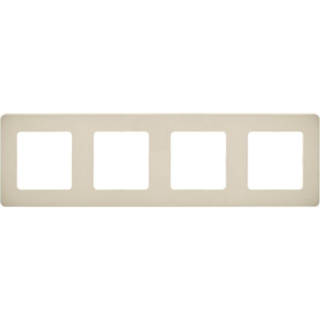 Рамка 4-м Inspiria сл. кость IEK 673961