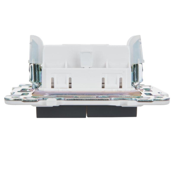 Выключатель 2-кл. SKANDY 10А SK-V04G графит IEK SK-V20-0-10-K53