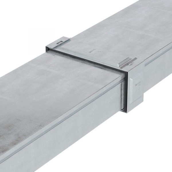 Комплект для обеспечения степени защиты IP44 в местах соединения секций лотков 200х100 цинк-ламель (аналог гор. оцинк.) DKC SIP01020HDZL