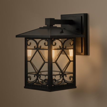 Светильник Domi 1х40Вт E27 IP44 бра настен. Voltega VGL7219WL-01B7