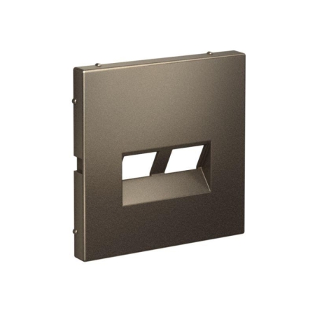 Накладка двойная ArtGallery для информационных функций типа Keystone мокко SE GAL000690