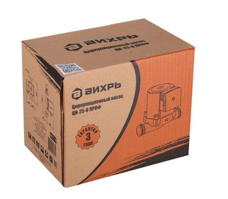 Насос циркуляционный ЦН-25-8 ПРОФ Вихрь 68/7/12