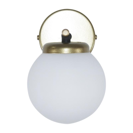 Светильник "Злата" 511 (плафон 8728) НББ 01-25-101 G9 [ИМ] настен. черн.зол. Элетех 1005405282