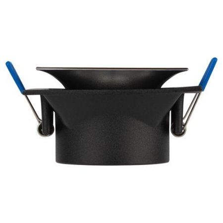 Светильник декоративный KL102 BK/CH MR16 GU5.3 встраив. черн. хром ЭРА Б0056356