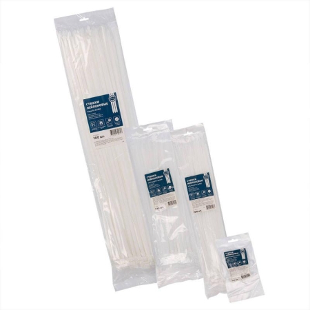 Хомут нейлоновый НСС "EasyFix" 5х200 бел. (уп.100шт) Fortisflex 84805
