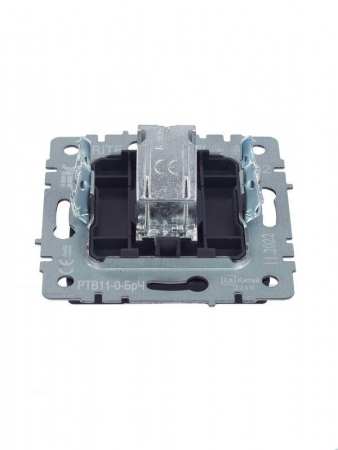 Розетка телевизионная оконечная TV СП Brite РТВ11-0-БрЧ механизм черн. IEK BR-A10-O-K02