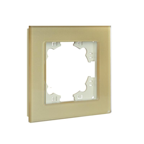 Рамка 1-м Афина стеклянная зол. UNIVersal 2290