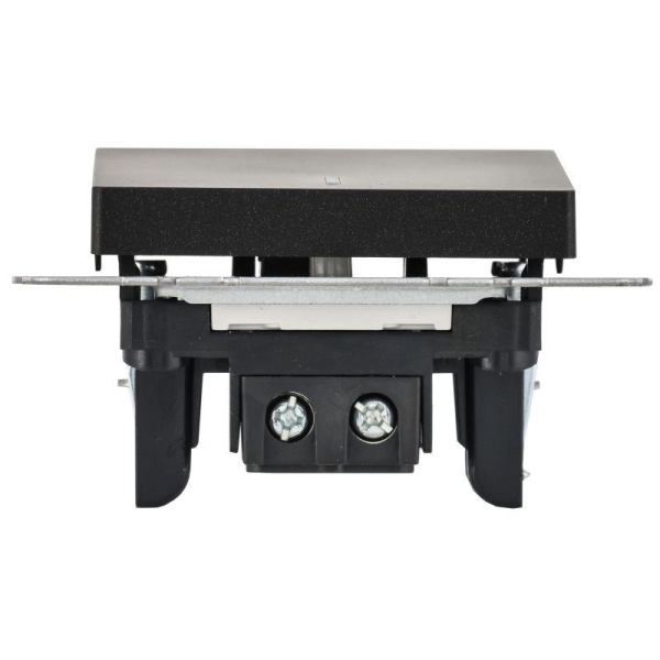 Выключатель 1-кл. СП BRITE ВС10-1-1-БрЧ 10А с индик. механизм черн. IEK BR-V10-1-10-K02