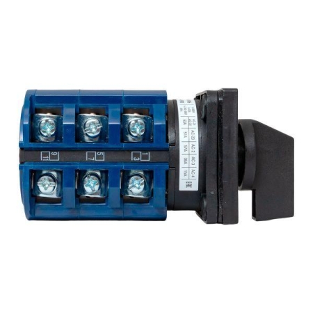 Переключатель кулачковый ПК-1-23 3п 63А "1-0-2" IP65 EKF pk-1-23-63-65