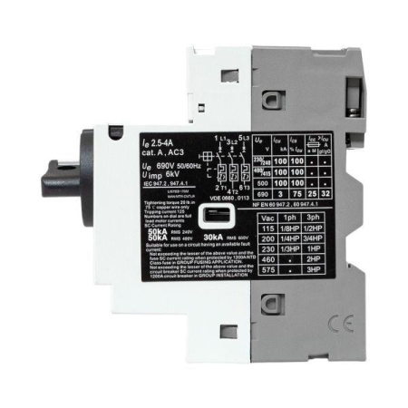 Выключатель автоматический для защиты двигателя GV2P 2.5-4А EKF gv2pm-4