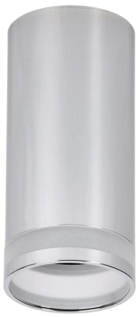 Светильник 4005 накладной потолочный под лампу GU10 хром IEK LT-UPB0-4005-GU10-1-K23