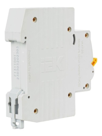 Выключатель автоматический модульный 1п C 3А 4.5кА ВА47-29 KARAT IEK MVA20-1-003-C