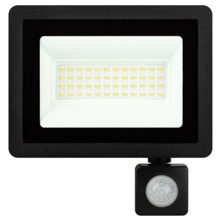 Прожектор светодиодный уличный LPR-042-2-65K-050 50Вт 6500К 4000лм IP44 регулируемый ИК датчик Эра Б0064292