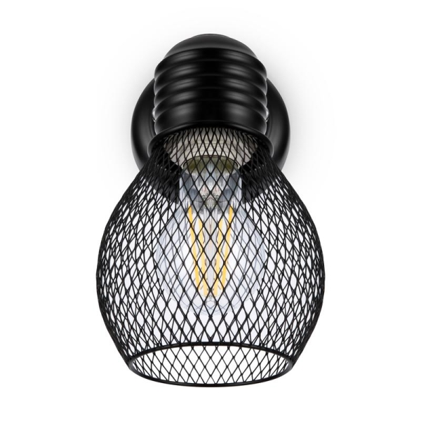 Светильник Kaisa 60Вт E27х1 IP20 бра настен. Freya FR5069WL-01B