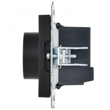 Термостат электронный с индик. BRITE СП IP20 ТС10-1-БрЧ механизм черн. IEK BR-RT11-K02