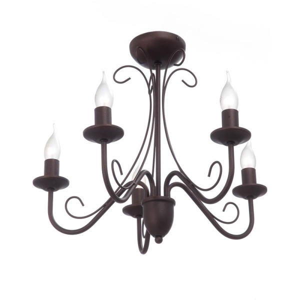 Люстра 5xE14 макс. 40Вт Vitaluce V1659/5PL