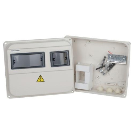 Корпус пластиковый ЩУРн-П 1/3 IP55 sh 1.3 (224х270х110) Эра Б0057141