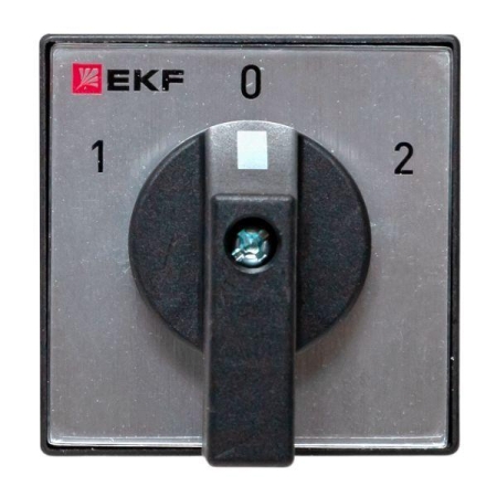 Переключатель кулачковый ПК-1-41 1п 25А "1-0-2" IP65 EKF pk-1-41-25-65