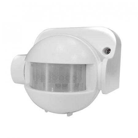 Датчик движения настенный 12м 1200Вт 8мин бел. IONICH 2199