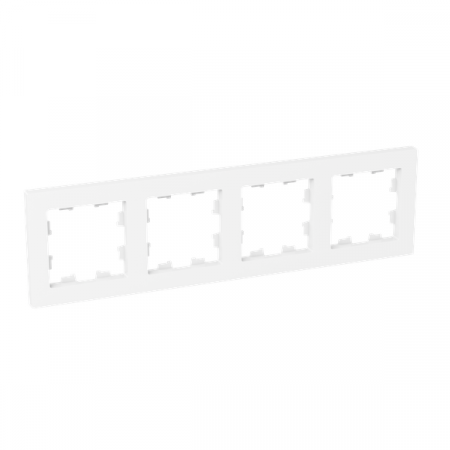 Рамка 4-м Эпика пластик бел. EKF UP1-FPW-04