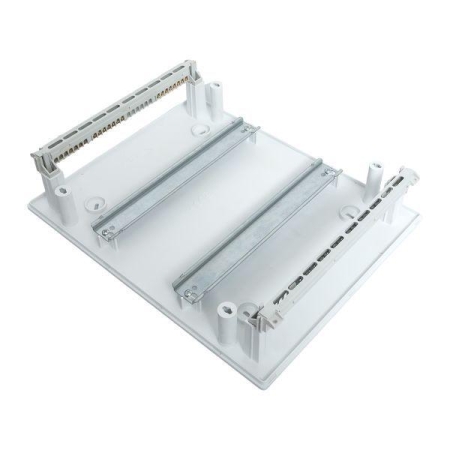 Щит распределительный навесной Unix 2х12мод. IP41 прозр. дверь PROxima EKF ux-2x12-n