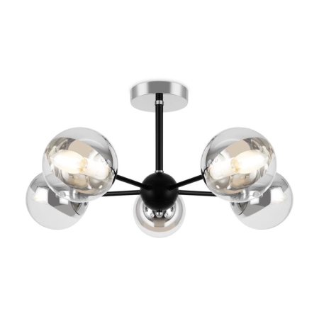 Светильник Sonnet 40Вт E14х5 IP20 подвесной Freya FR5271PL-05B