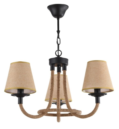 Люстра Corda 60Вт E14х3 IP20 Freya FR4402-PL-03-GB