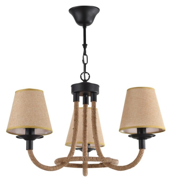 Люстра Corda 60Вт E14х3 IP20 Freya FR4402-PL-03-GB