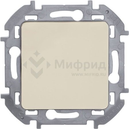 Выключатель кнопочный Inspiria 6А 250В без фиксации НО/НЗ механизм сл. кость IEK 673691