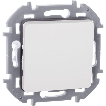 Выключатель кнопочный Inspiria 6А 250В без фиксации НО/НЗ механизм бел. IEK 673690