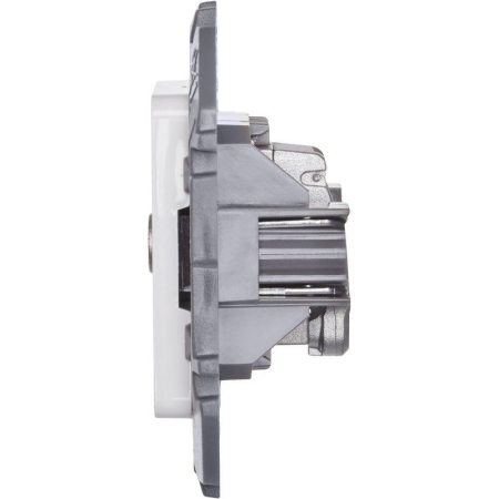 Розетка телевизионная TV Inspiria 2дБ 0-2400мГц с топологией "звезда" механизм бел. IEK 673850