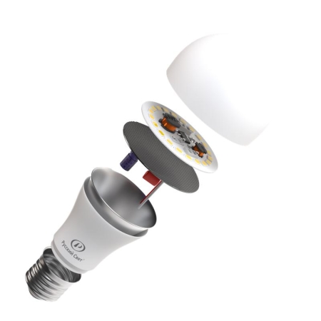 Лампа светодиодная RS A60 E27 7W 220-240V 4000К 7Вт 700лм Ra 90 грушевидная Русский Свет 15010345035