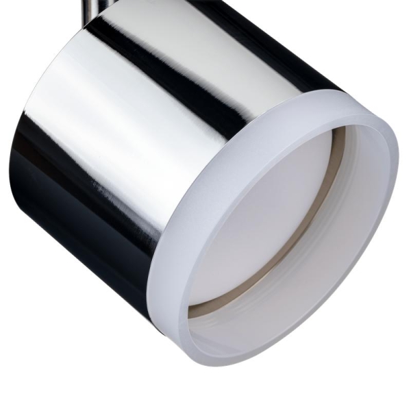 Светильник трековый ARTLINE поворотный 85х85х70мм GX53 230В алюм./пластик. 4кв.м хром. Ritter 59863 7