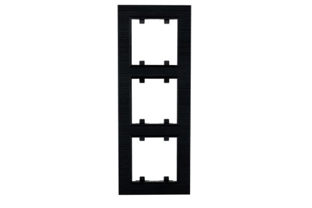 Рамка 3-м Karea LINE STAR чер. Makel 86054703