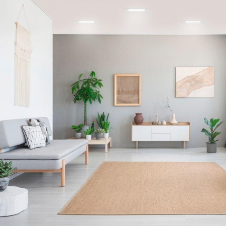 Светильник светодиодный Elementary Downlight 26Вт 4000К 2250лм 170-260В IP20 220х26 квадрат монтаж бел. GAUSS 998520224